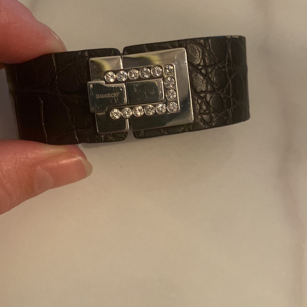 SWATCH leather bracelet - Picture 4 of 5